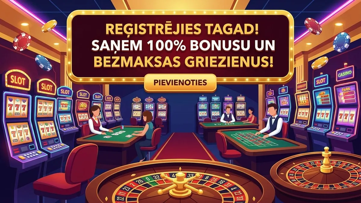 Reģistrācija ar bonusu